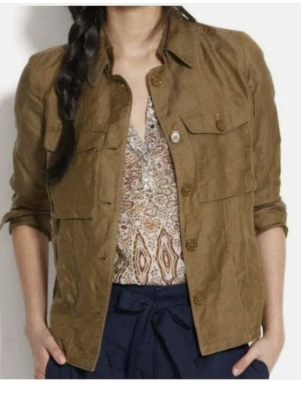 Linen-Silk Shacket New Haven Supply Chino for Madewell Shirt Jacket